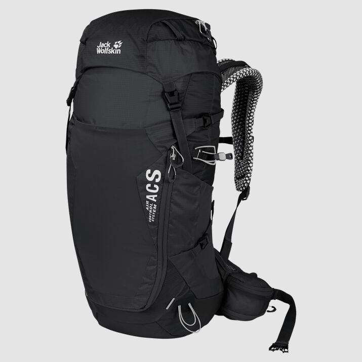 Mochila Senderismo Jack Wolfskin Crosstrail 32 Lt Mujer Negros Mexico-3248619